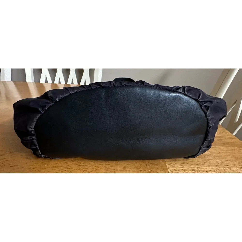 Y-3 Yohji Yamamoto Adidas Messenger Bag Black Nylon Leather Crossbody 15